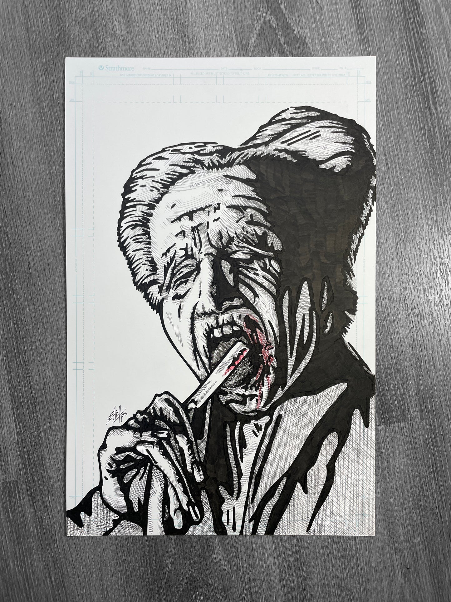 DRACULA A3 PRINT